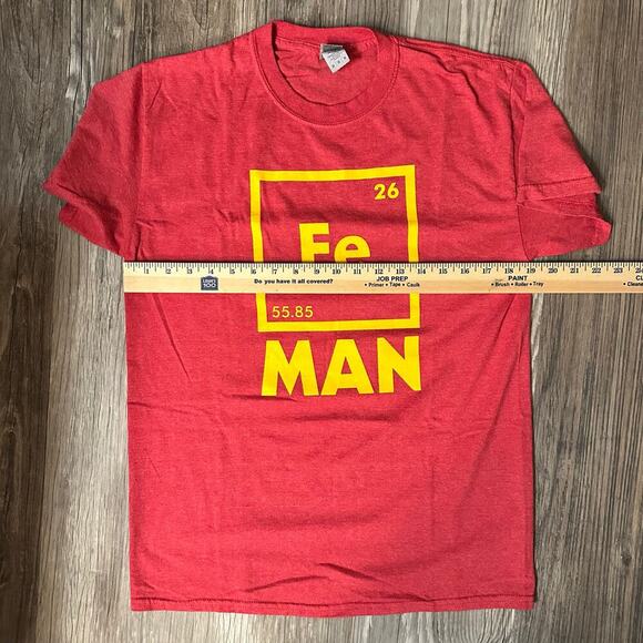 Marvel’s Ironman Element Science‎ Graphic Tee Men's M Red Short Sleeve - Picture 6 of 6